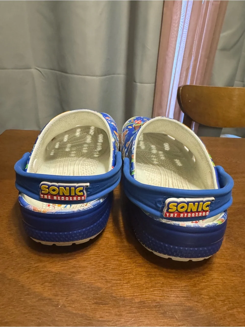 Sonic the Hedgehog Kids Blue Crocs